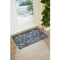 Artsy Mats William Morris Strawberry Thief Indoor & Outdoor Doormat | Size: 90 cm x 60 cm