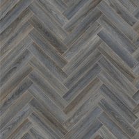 Vinyl Flooring UK Grey Herringbone Wood Effect 3.8mm Vinyl Flooring Sheet | Size: 2000mm x 4000mm