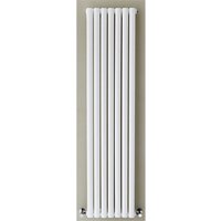 Clifton White Vertical Single Panel Radiator 1800mm (H) x 300mm (W)