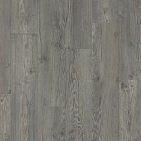 Vinyl Flooring UK Fores Wood Effect 7mm Laminate Flooring - 10 Planks - Covers 2.494sqm in Mid Grey