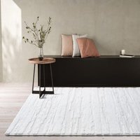 Cream Modern Abstract Cream Easy To Clean Area cm x 290 cm