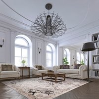 Traditional Polyester Luxurious Easy To Clean cm x 290 cm
