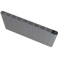 Clifton Anthracite Smart Horizontal 2000W Electric Radiator 500mm(H)x 907mm(W) in Grey