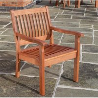 Cheshire Dining Armchair in Brown
