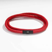 Antibes Double Wrap Rope Bracelet Stylish Durable & Stainless Clasp cm