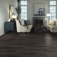 Vinyl Flooring UK Dark Brown Wood Effect 2.8mm Sheet Vinyl in Black | Size: 3000mm x 7000mm