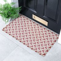 Artsy Mats Jumping Reindeer Doormat | Size: 40 cm x 70 cm