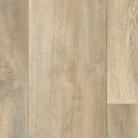 Vinyl Flooring UK Brown Wooden Effect 2.0mm Cushion Backed Vinyl Flooring Sheet in Beige | Size: 4000mm x 1000mm
