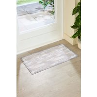 Artsy Mats Neutral Brush Indoor Outdoor Doormat (70 x 40cm) in Beige | Size: 40 cm x 70 cm