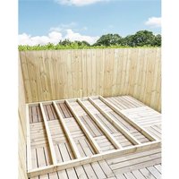 Marlborough 20 x 14 Pressure Treated Timber Base (C16 Graded Timber 45mm x 70mm) in Natural