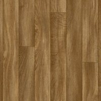 Vinyl Flooring UK Wood Effect 2.0mm Brown Cushion Backed Sheet Vinyl Flooring in Beige | Size: 2000mm x 7000mm