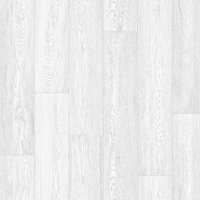 Vinyl Flooring UK White Wood Effect 2.0mm Cushion Backed Vinyl Flooring | Size: 3000mm x 5000mm
