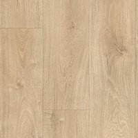 Vinyl Flooring UK Beige Wood Effect 2.5mm Vinyl Flooring Sheet in Light Beige | Size: 4000mm x 3000mm