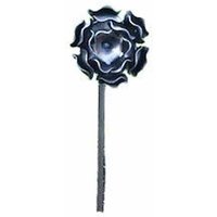 Poppyforge Rose Plant Pin 4Ft (BM/RtR) (Pack of 3) - Steel - H121.9 cm in Black
