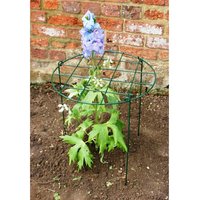 Poppyforge 20 Inches Grow Through Ring (Pack of 4) Legs Sold Separately - Green
