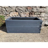 Buttercup Farm Norfolk Planter - Wood - L180 x W40 x H40 cm