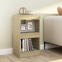 Berkfield Home Book Cabinet/Room Divider Sonoma Oak 40x30x72 cm in Brown | Size: 40 x 30 x 72 cm