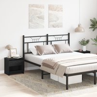 Berkfield Home Nightstands 2 pcs Black Oak 40x30x39 cm Made from Engineered Wood | Size: 40 x 30 x 39 cm