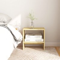 Berkfield Home Bedside Cabinets 2 pcs 40x30.5x40 cm Solid Pinewood in Brown