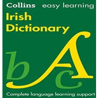 Collins Dictionaries Easy Learning Irish Dictionary Paperback Book