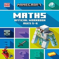 Collins KS1 Minecraft Maths Ages 5-6 Paperback Book