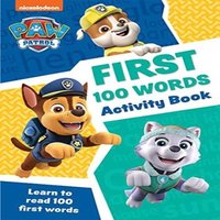Collins Preschool PAW Patrol First 100 Words Activity Book Paperback