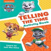 Collins Preschool PAW Patrol Telling The Time Activity Book Paperback