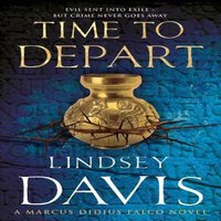 Lindsey Davis Time To Depart Paperback Book
