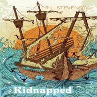 R.L Stevenson Kidnapped Paperback Book in White