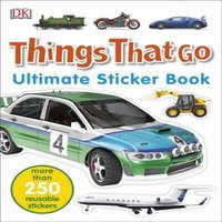 DK Things That Go Ultimate Sticker Book Paperback