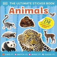 DK Ultimate Sticker Book Animals Paperback