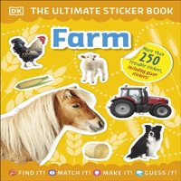 DK Ultimate Sticker Book Farm Paperback