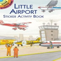 A. G. Smith Little Airport Sticker Activity Book Paperback