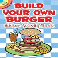 Susan Shaw-Russell Build Your Own Burger Sticker Activity Book Paperback