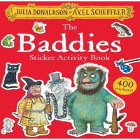 Julia Donaldson Baddies Sticker Activity Book Paperback