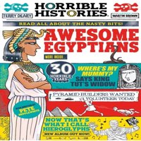 Peter Hepplewhite Awesome Egyptians (newspaper edition) Paperback Book