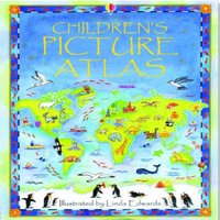 Ruth Brocklehurst Children's Picture Atlas Hardback Book