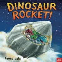 Penny Dale Dinosaur Rocket Paperback Book