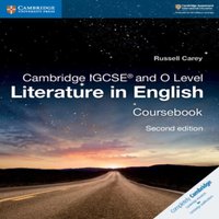 Russell Carey Cambridge IGCSE® & O Level Literature in English Coursebook