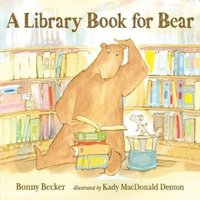 Bonny Becker Library Book for Bear Paperback