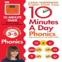 Carol Vorderman 10 Minutes A Day Phonics, Ages 3-5 (Preschool) Paperback Book