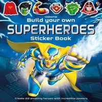 Simon Tudhope Build Your Own Superheroes Sticker Book Paperback