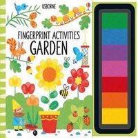 Fiona Watt Fingerprint Activities Garden Spiral bound Book
