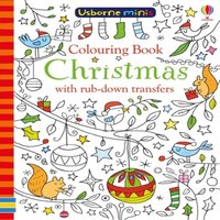 Kirsteen Robson Colouring Book Christmas with rub-down transfers Paperback