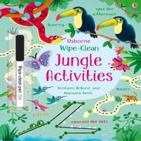 Kirsteen Robson Wipe-Clean Jungle Activities Paperback Book