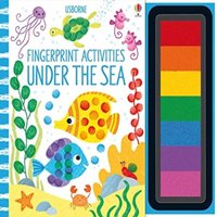 Fiona Watt Fingerprint Activities Under the Sea Spiral bound Book