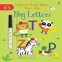 Jessica Greenwell Early Years Wipe-Clean Big Letters Paperback Book