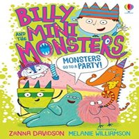 Zanna Davidson Monsters go to a Party Paperback Book