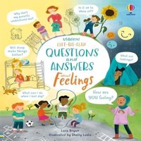 Lara Bryan Lift-the-Flap Questions & Answers About Feelings Board book Book
