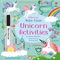Kirsteen Robson Wipe-Clean Unicorn Activities Paperback Book